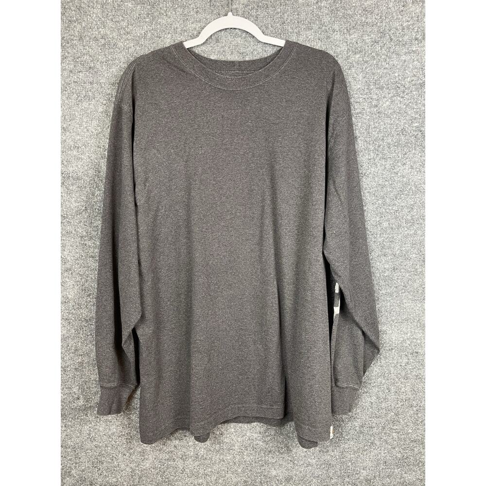 Carhartt "Lone Star State" long-sleeve t-shirt in heather gray Cotton XL